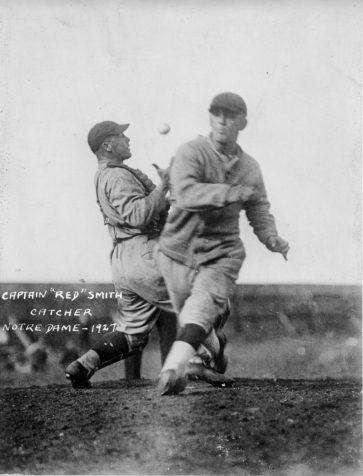 Notre Dame Baseball Catcher